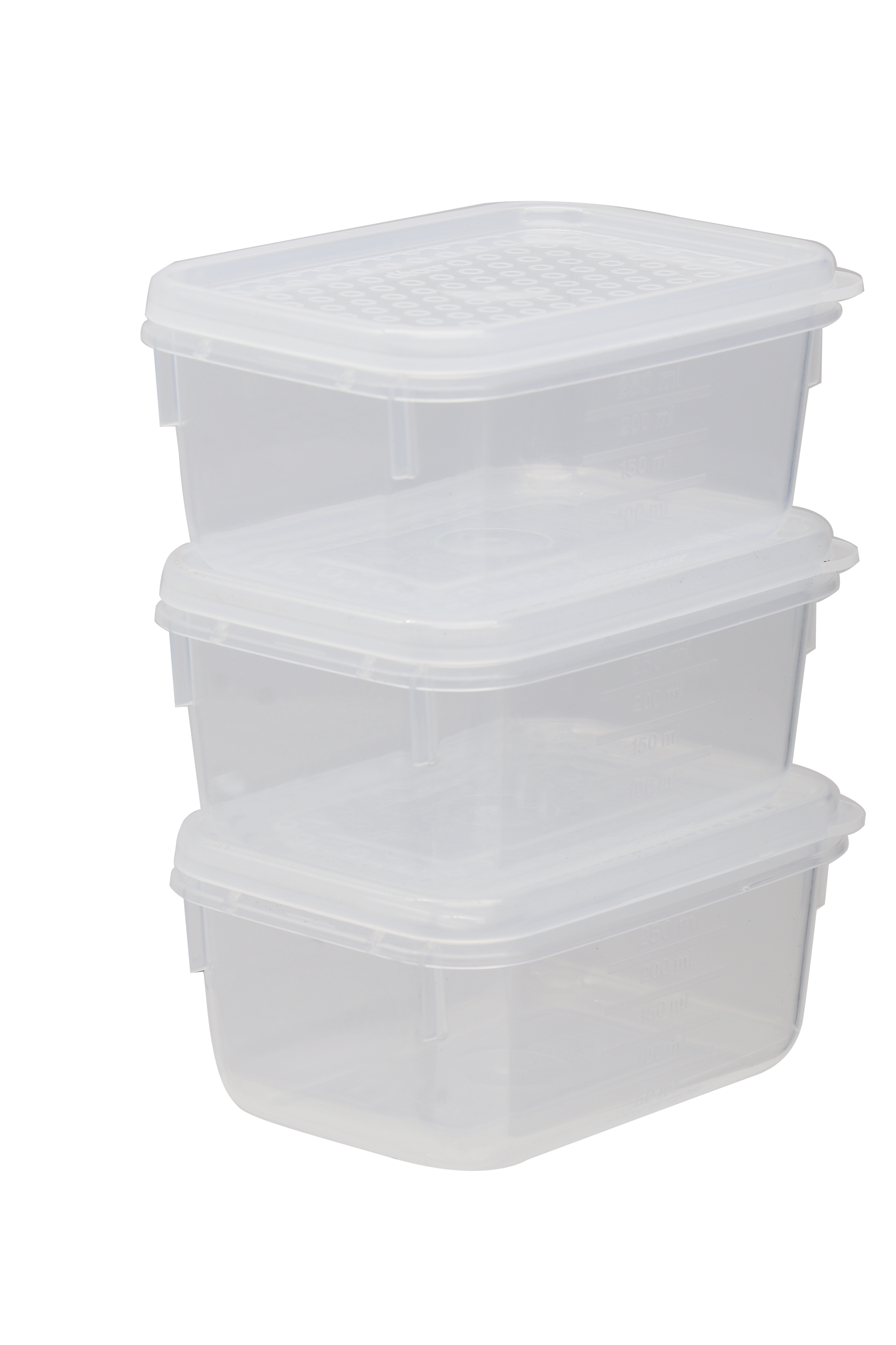 Food Container, Oblong, 500ml, Set