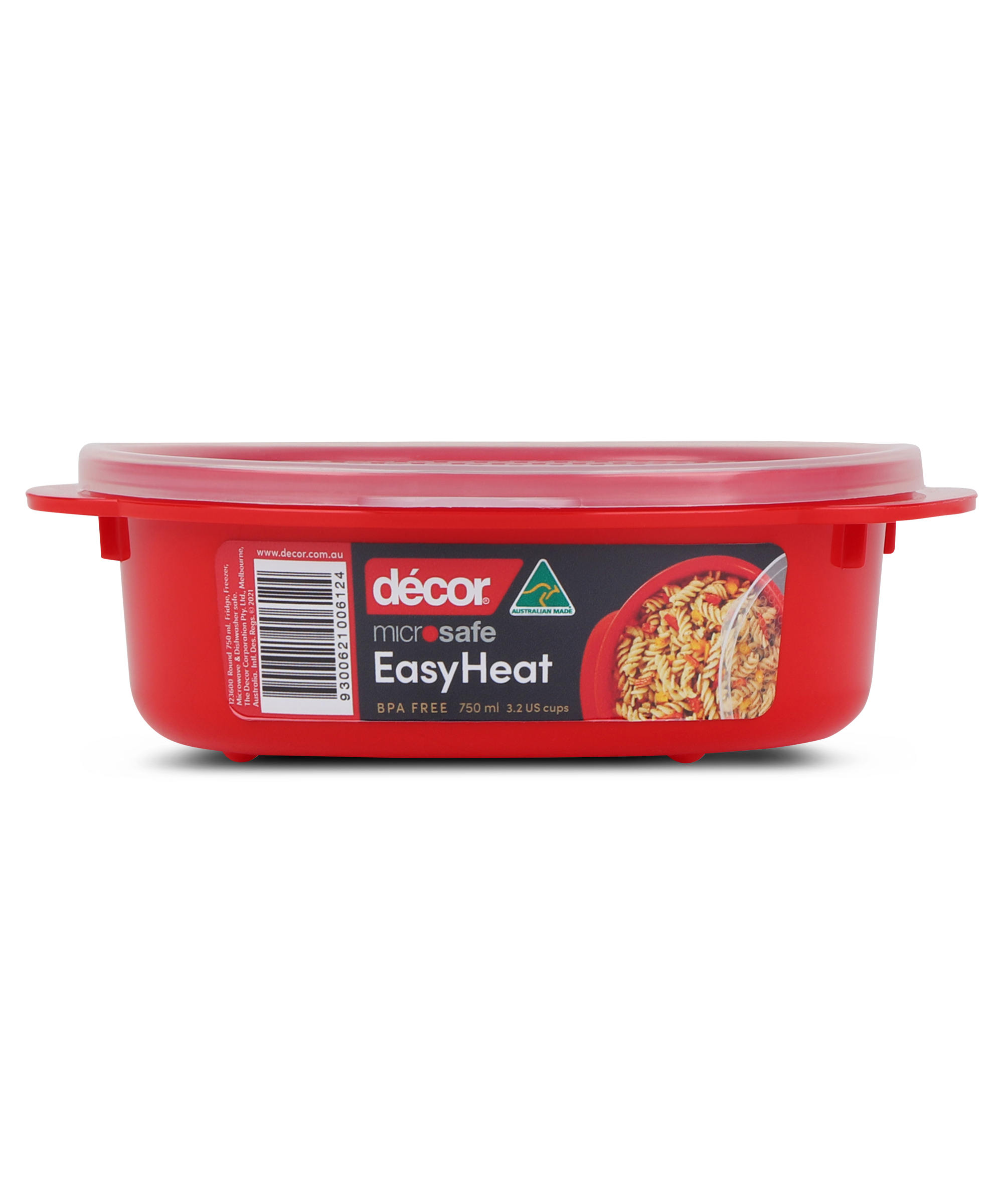 Microwavable Container, Round, 750ml
