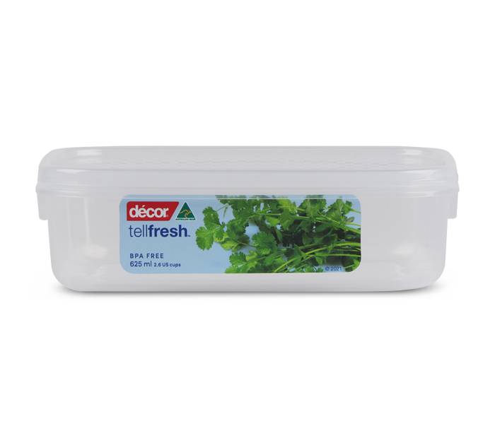 Food Container, Oblong, 625ml