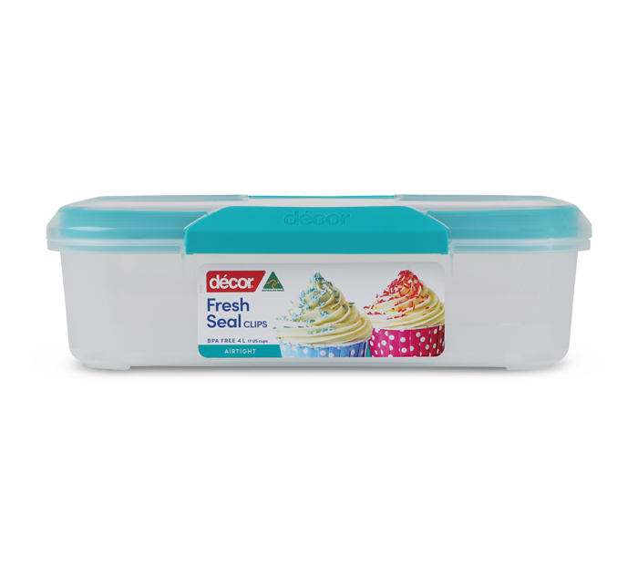 Food Containers, Oblong, 4L