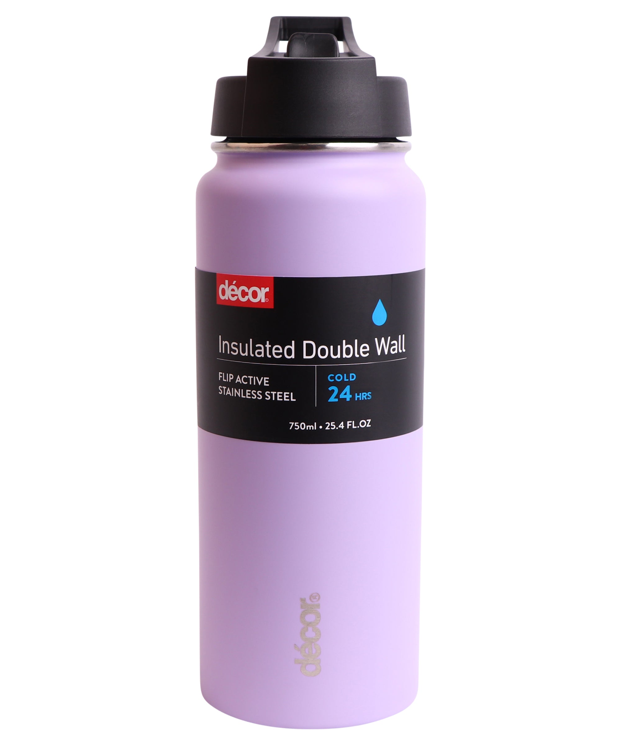 Flip Active Stainless Steel Bottle, 750ml