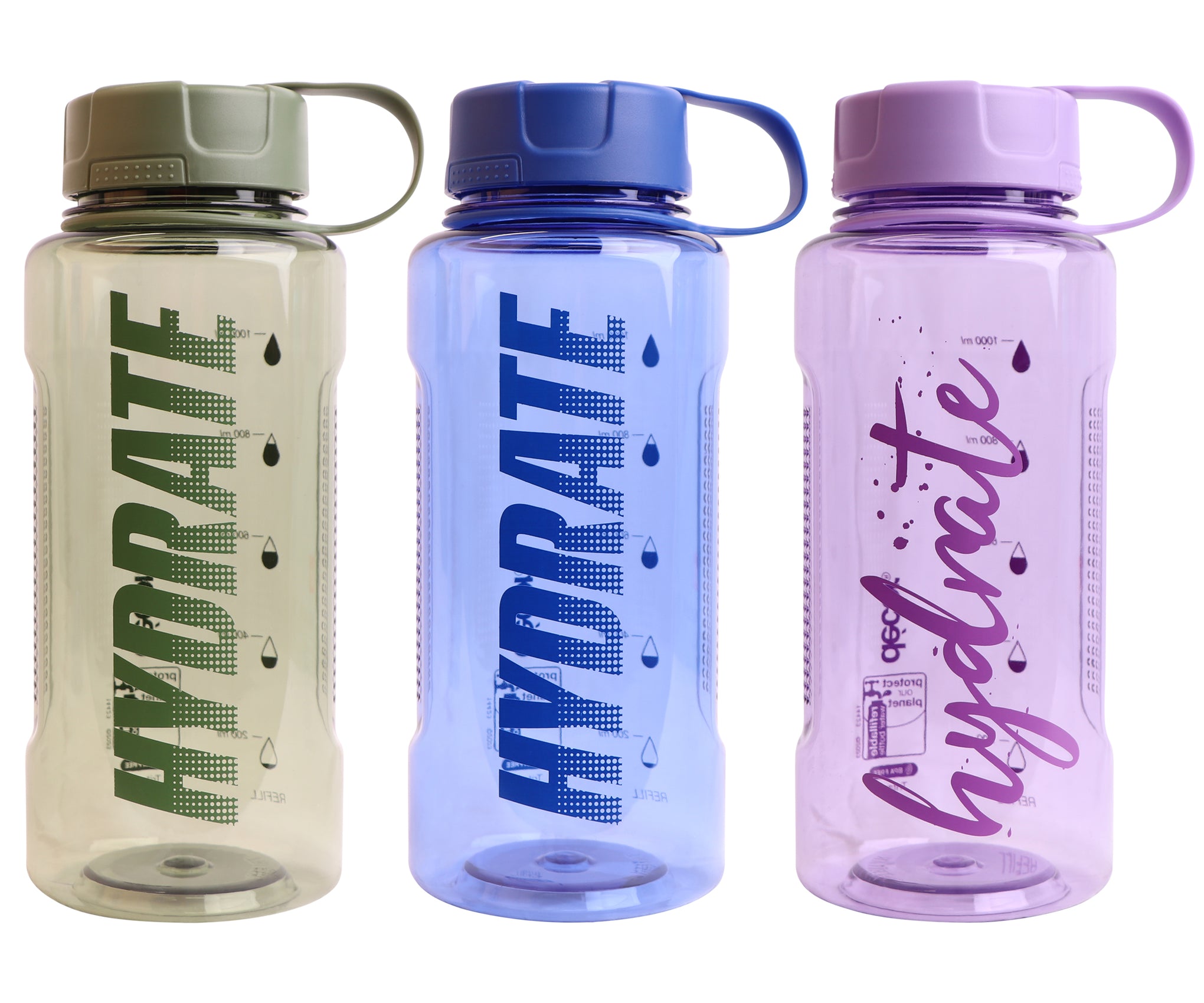 Hydrate Tritan™ Bottle, 1.2L