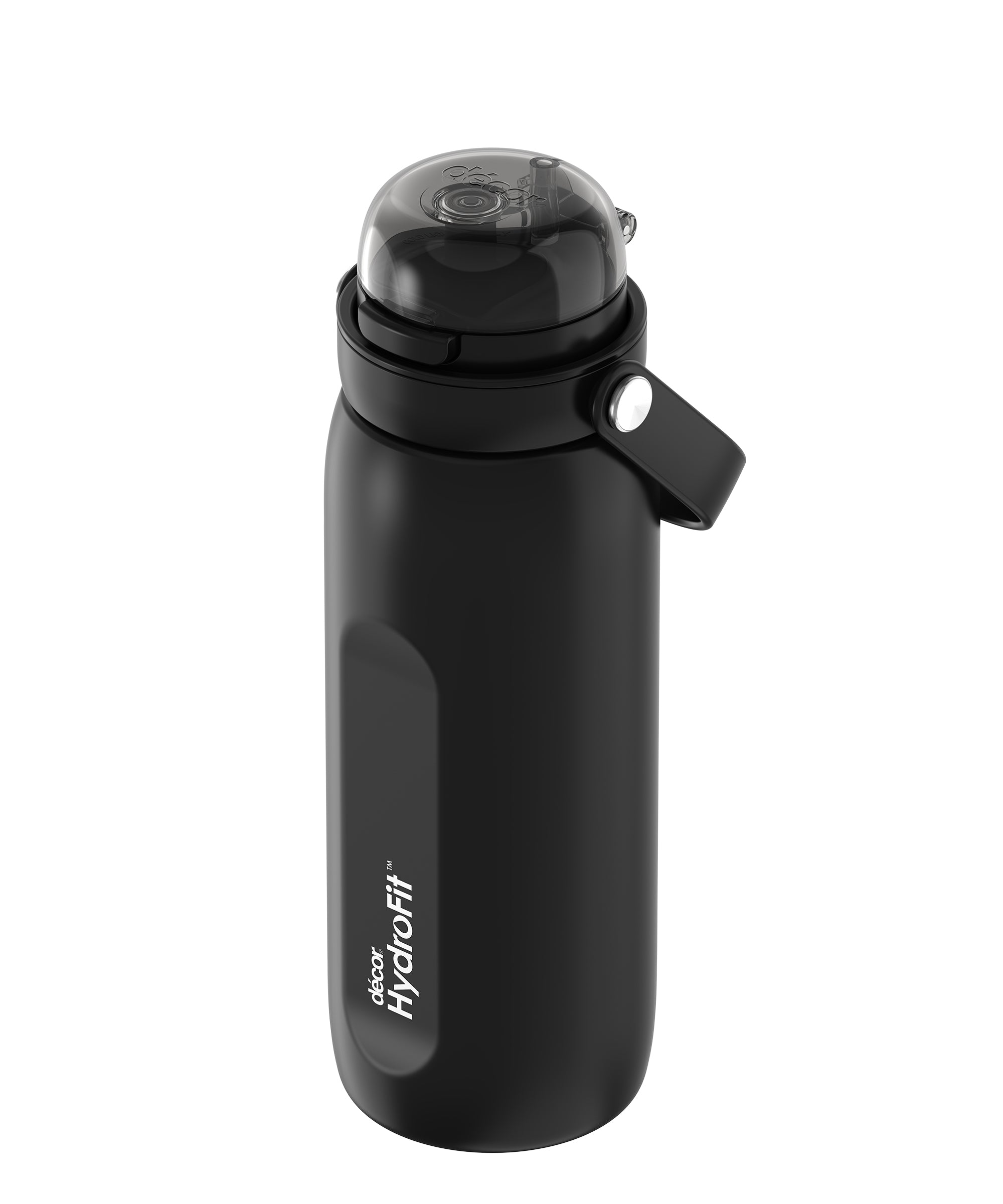 Insulated Stainless Steel Bottle with Deluxe Straw and Flexi Handle, 750ml