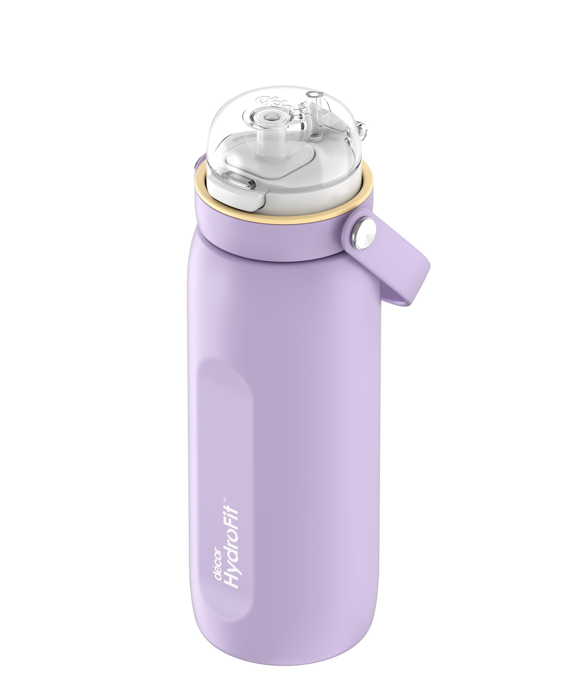 Insulated Stainless Steel Bottle with Deluxe Straw and Flexi Handle, 750ml