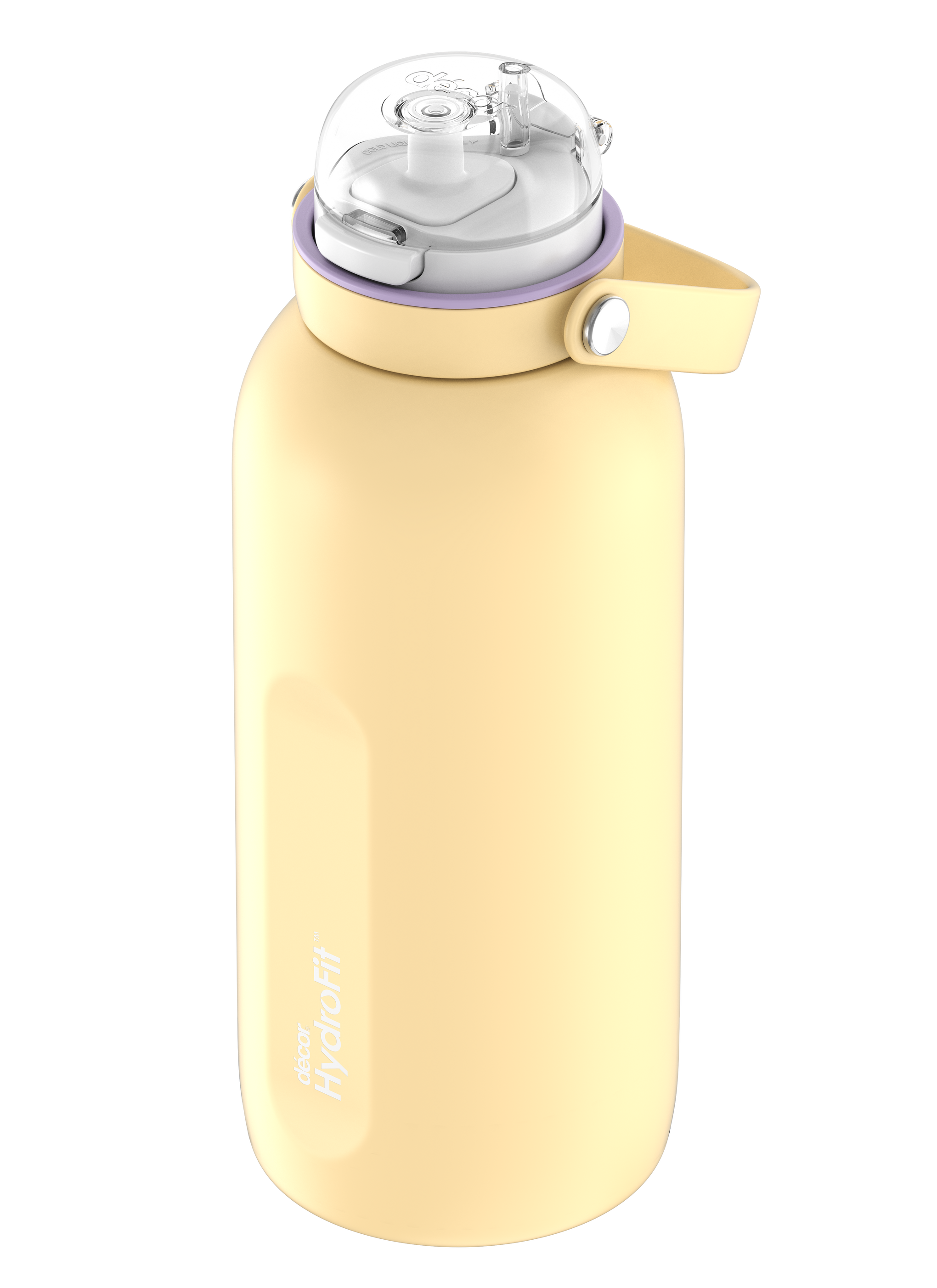 Insulated Stainless Steel Bottle with Deluxe Straw and Flexi Handle, 1.5L