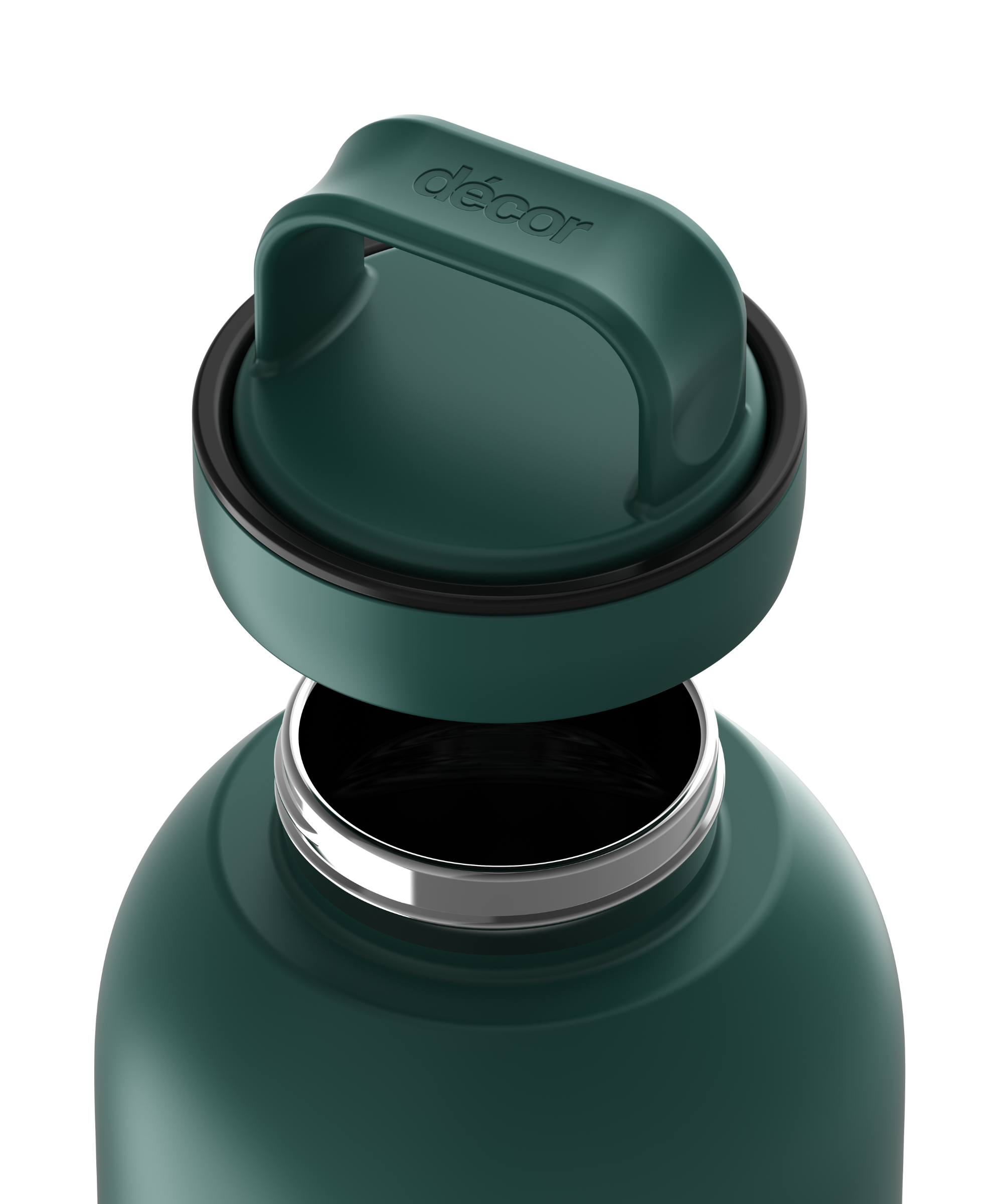 Insulated Stainless Steel Bottle with Screw Cap and Carry Handle, 1.5L