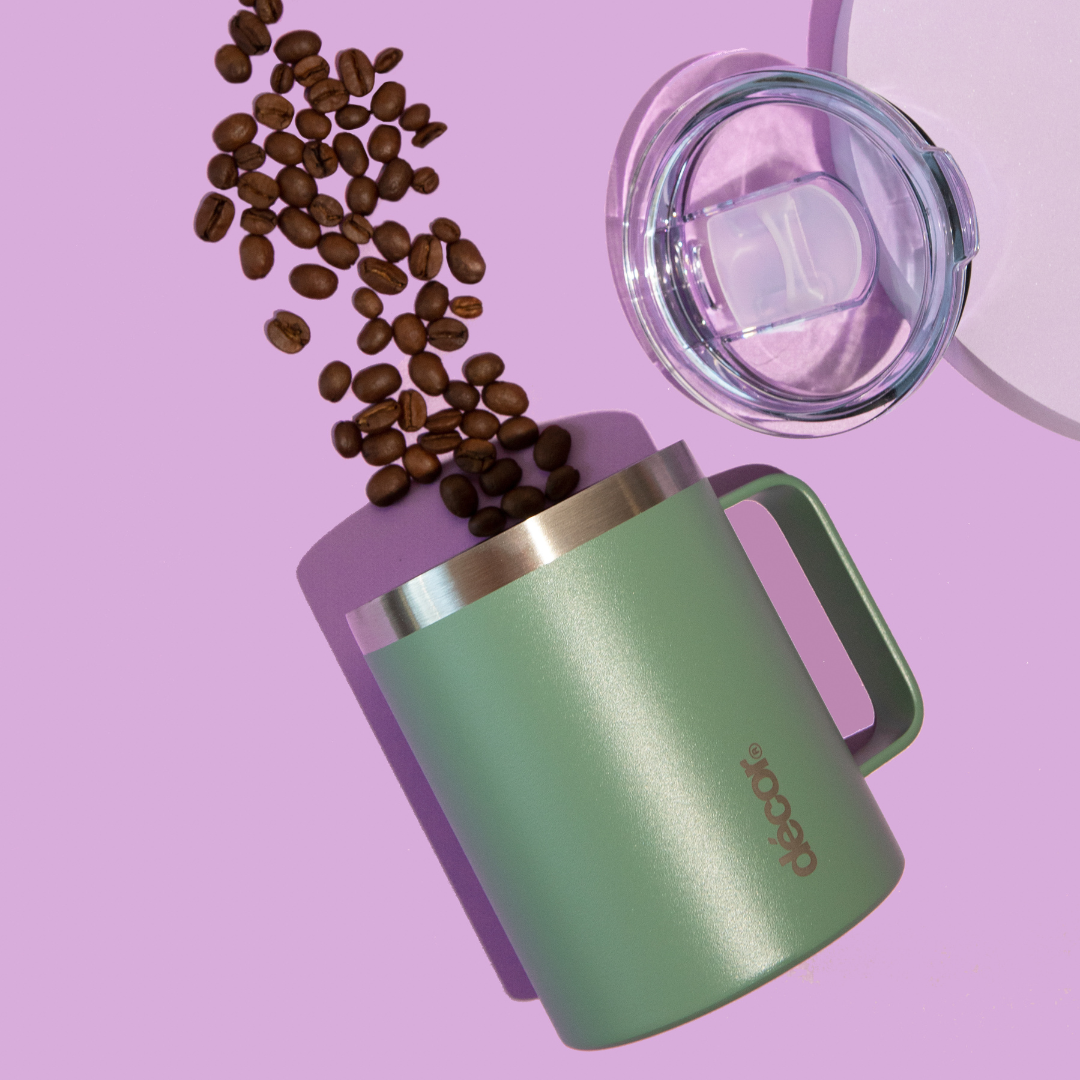 Double Wall Reusable Travel Mug, 350ml