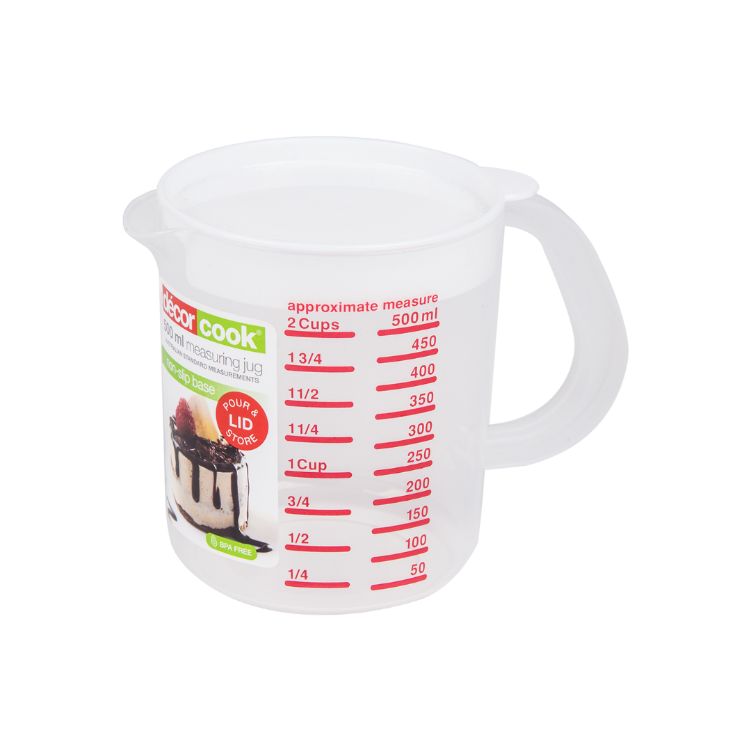 Measuring Jug with Lid, 500ml