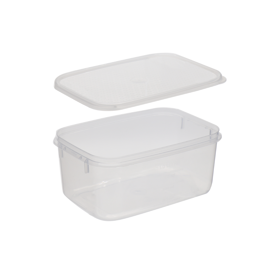 Food Container, Oblong, 1L, Set