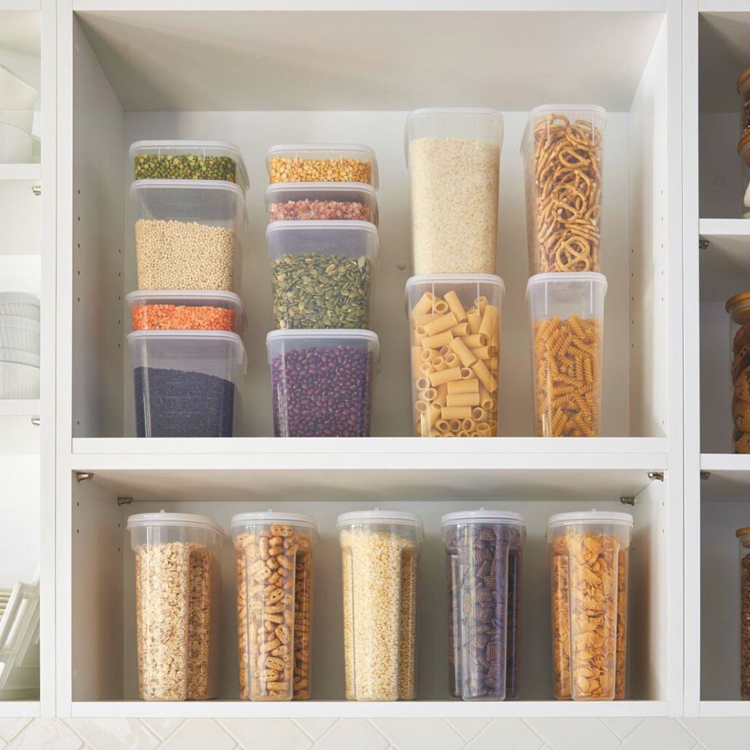 Food Container, Tall, Oblong, 2L