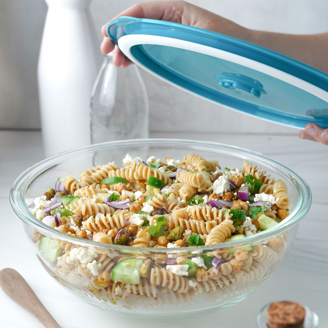 Glass Seal & Store Bowl, 3L