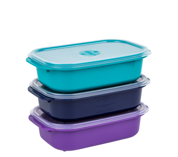 Jewel Microwavable Container, 900ml, Set