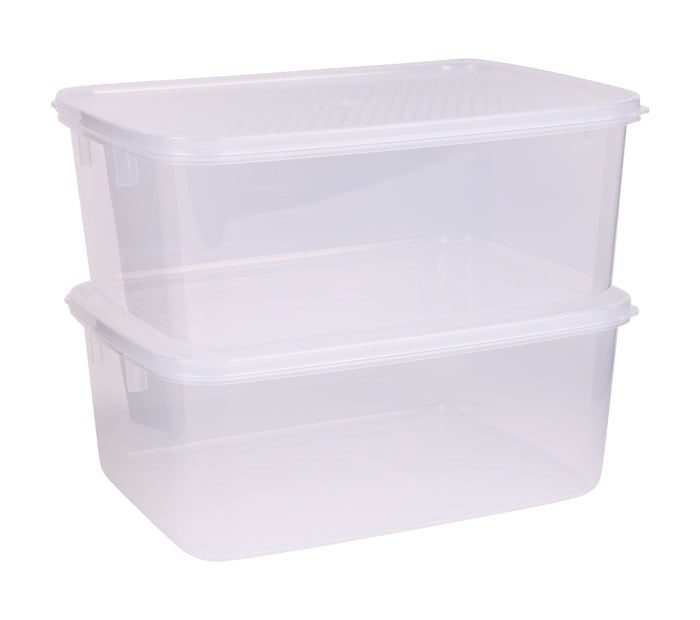 Food Container, Oblong, 3L, Set