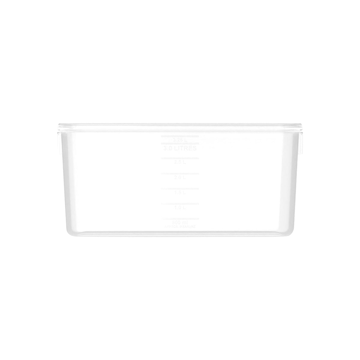 Food Container, Tall, Oblong, 3.25L