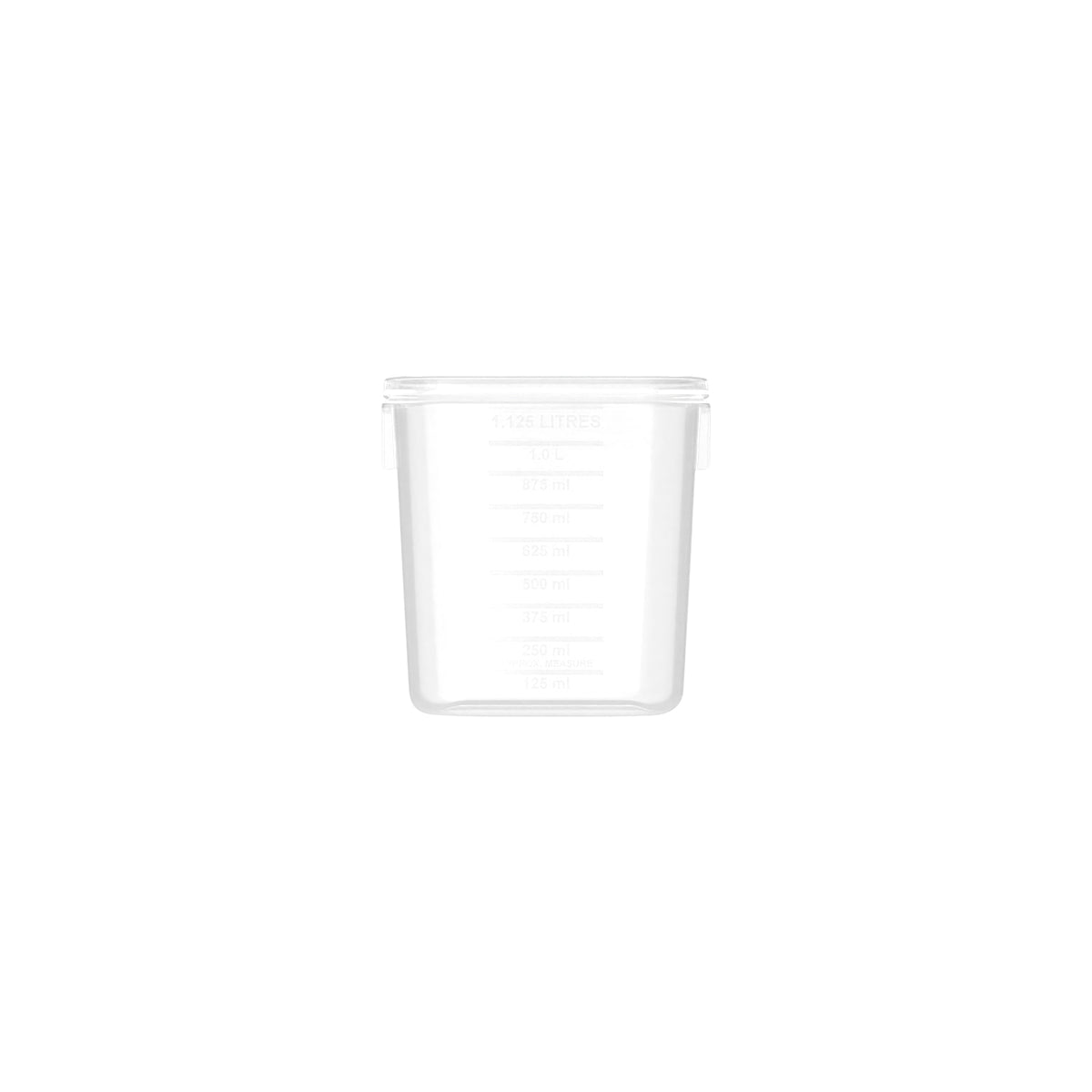 Food Container, Square, 1.125L