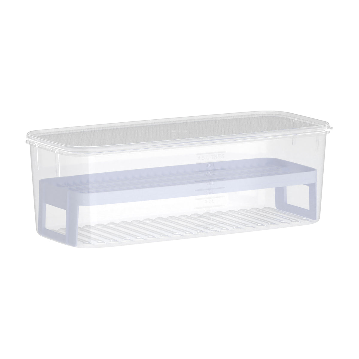 2-Storey Food Container with Rack, 5L