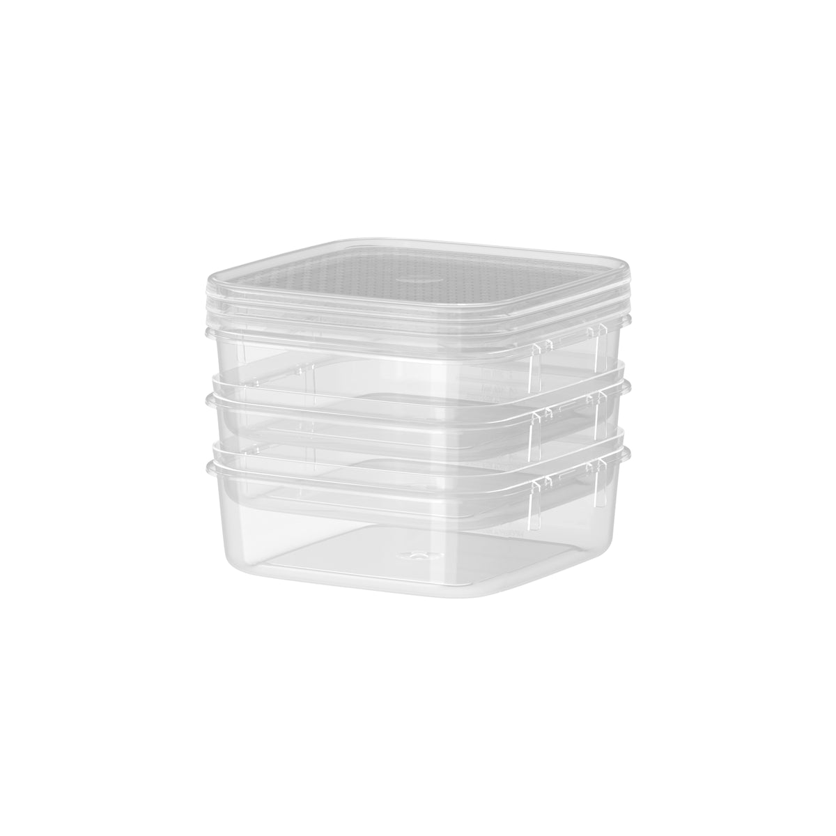 Food Container, Square, 500ml, Set