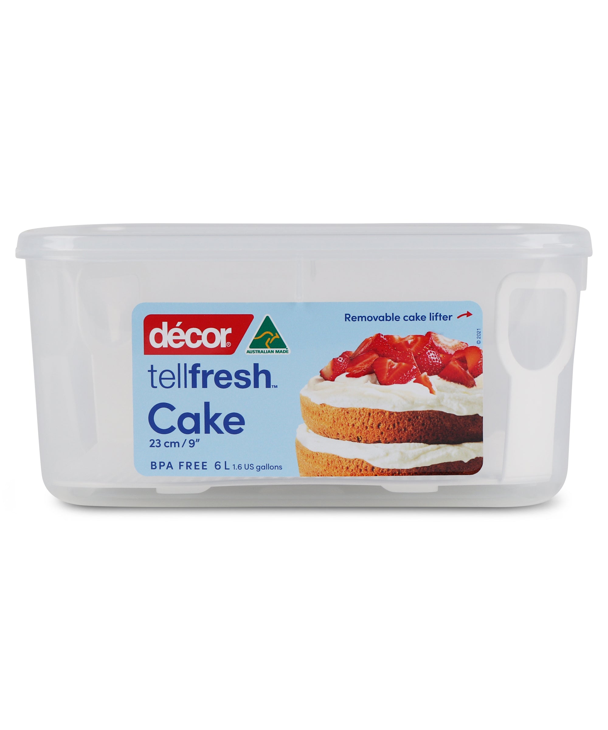 Cake Container with Lifter, 6L