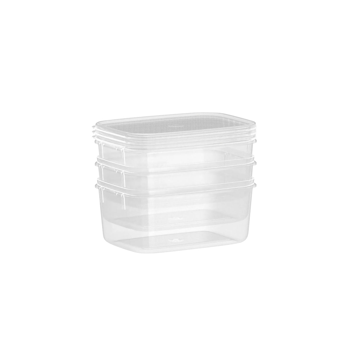 Food Container, Oblong, 1L, Set