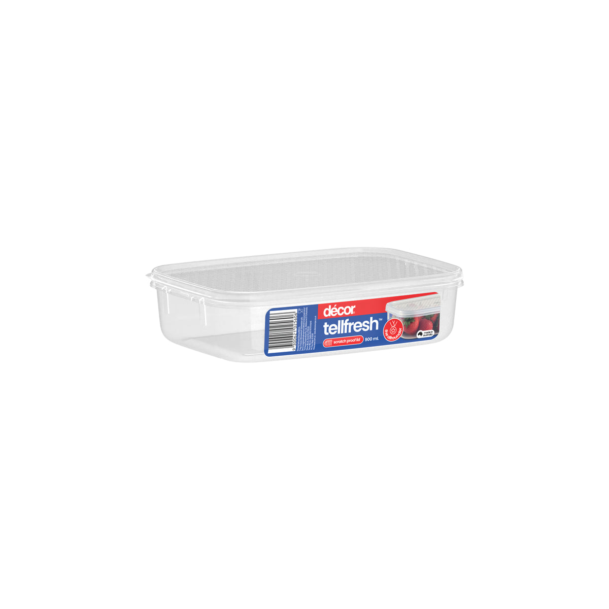 Food Container, Oblong, 900ml