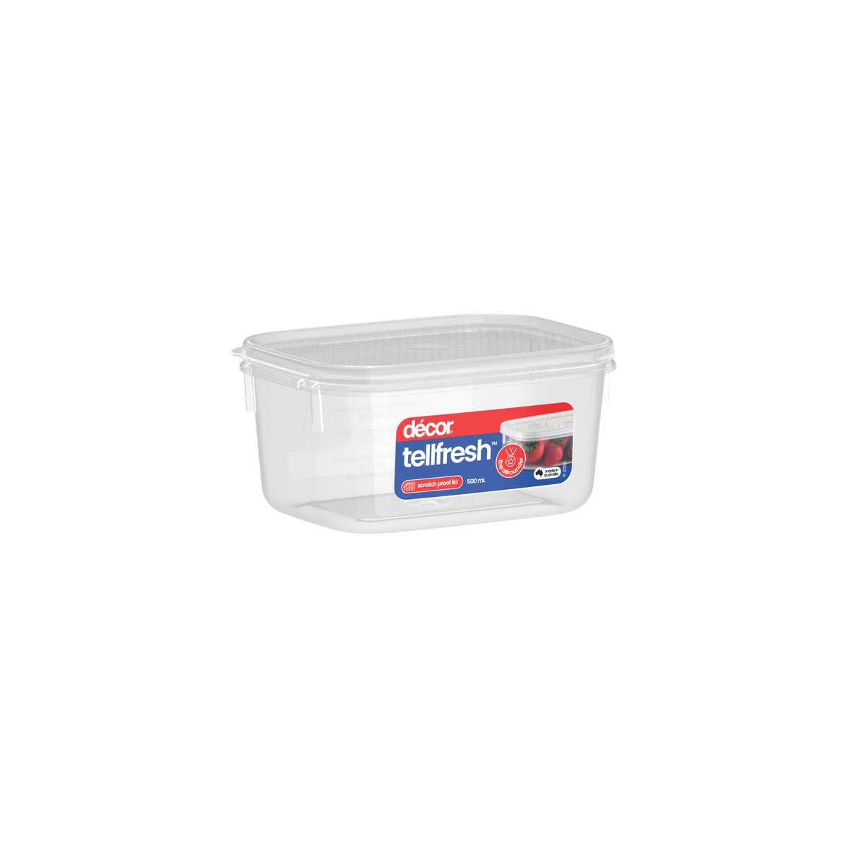 Food Container, Oblong, 500ml