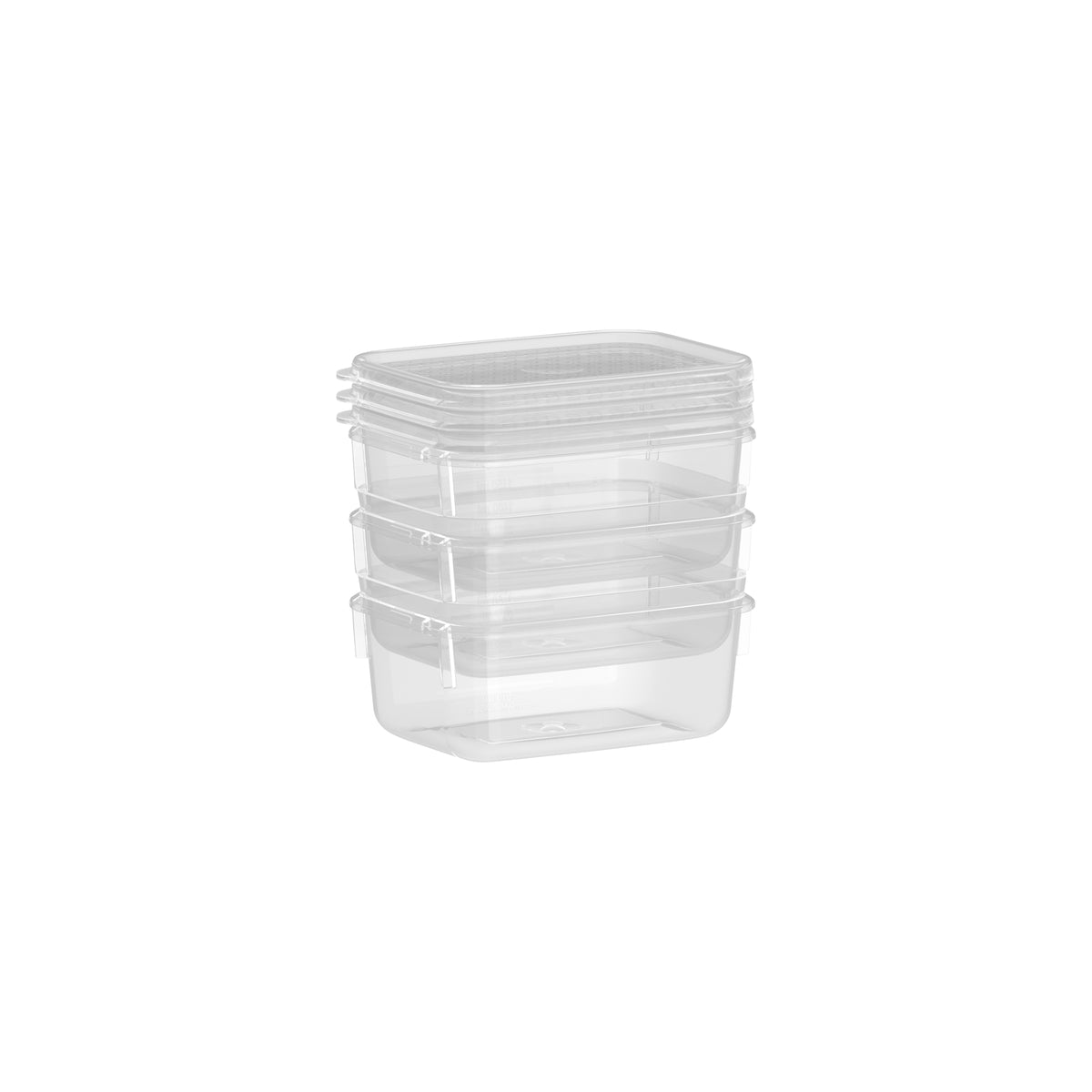 Food Container, Oblong, 250ml, Set