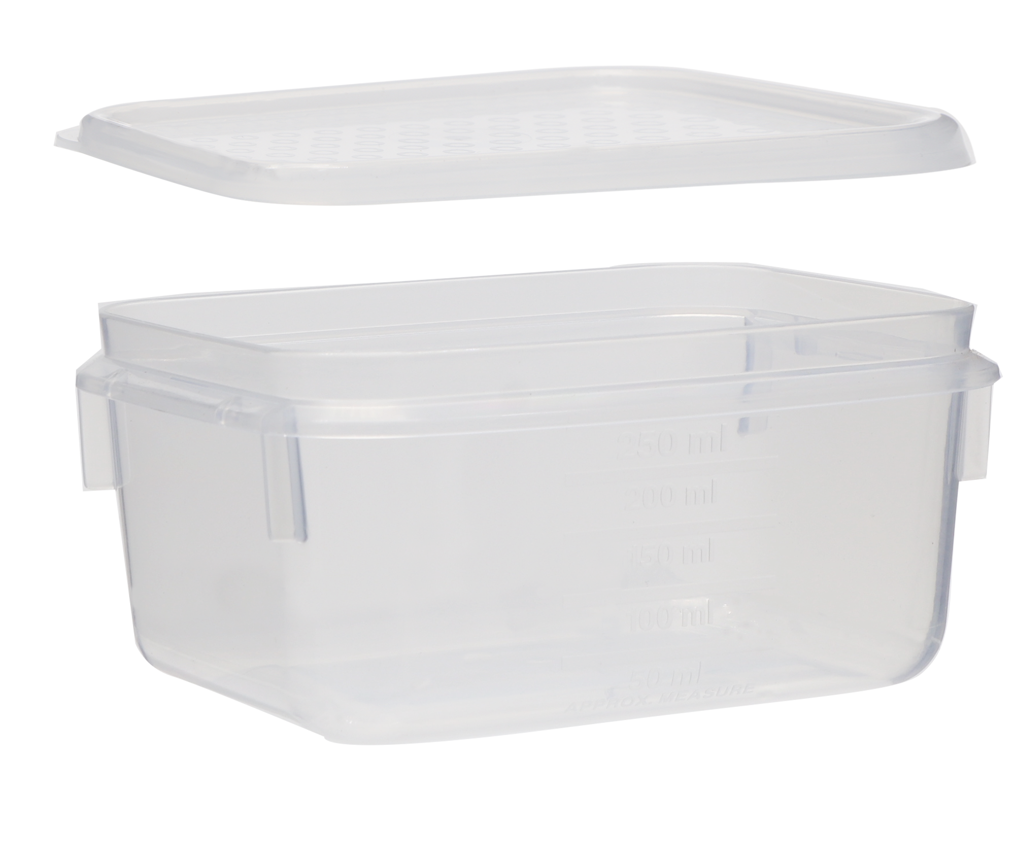 Food Container, Oblong, 250ml, Set