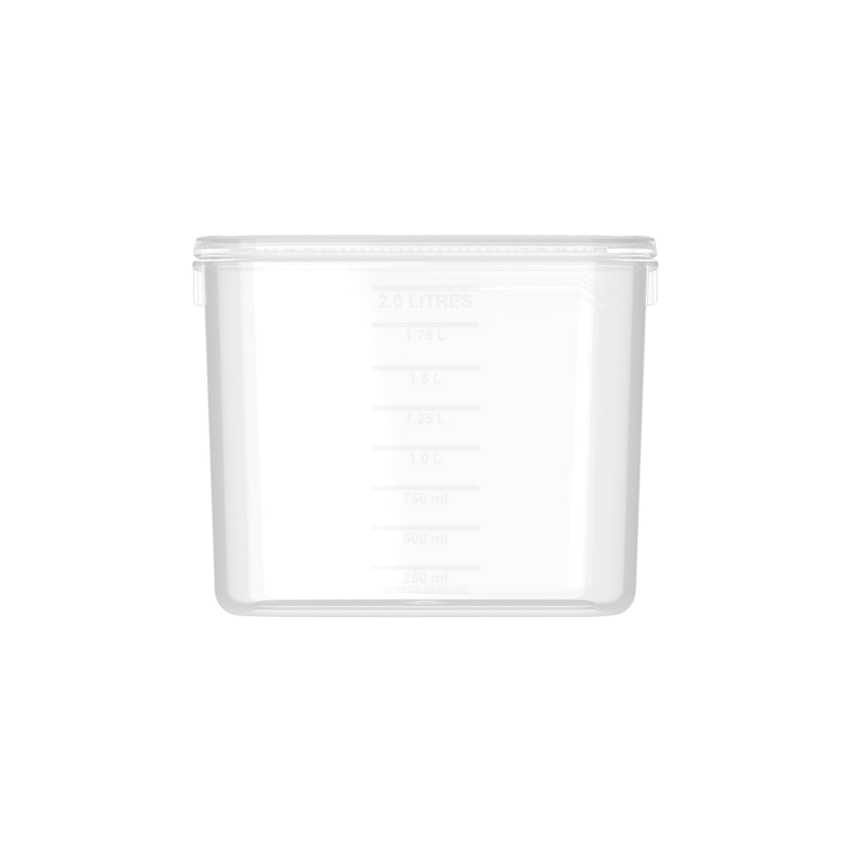 Food Container, Tall, Oblong, 2L