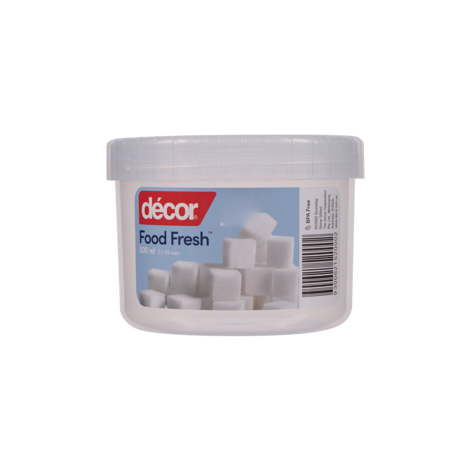 Screw Top Container, 500ml