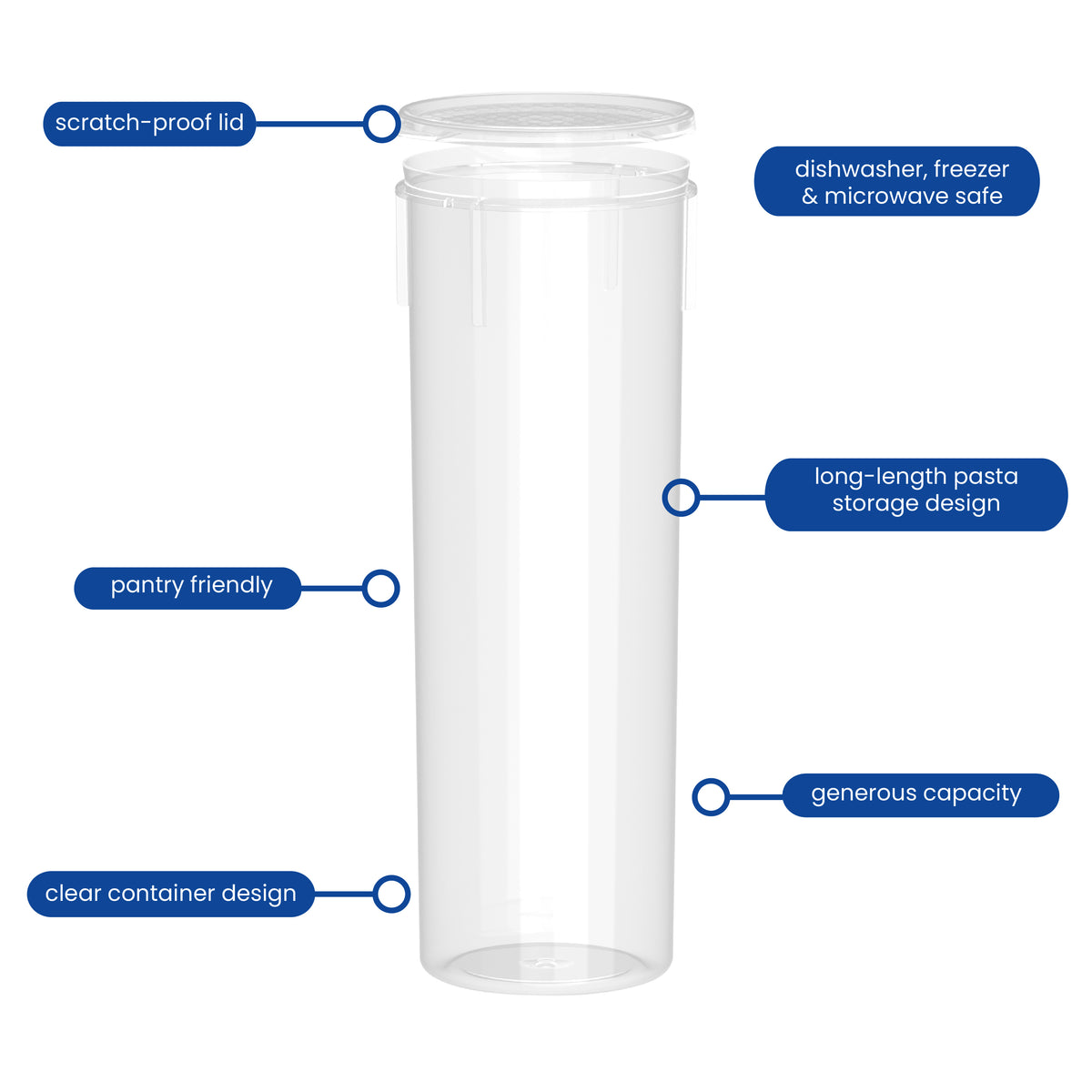Pasta Container, 1.5L