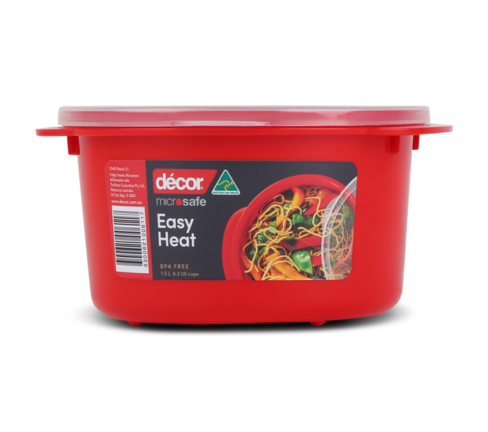 Microsafe™ Container, Round, 1.5L | Décor Australia – Décor Australia