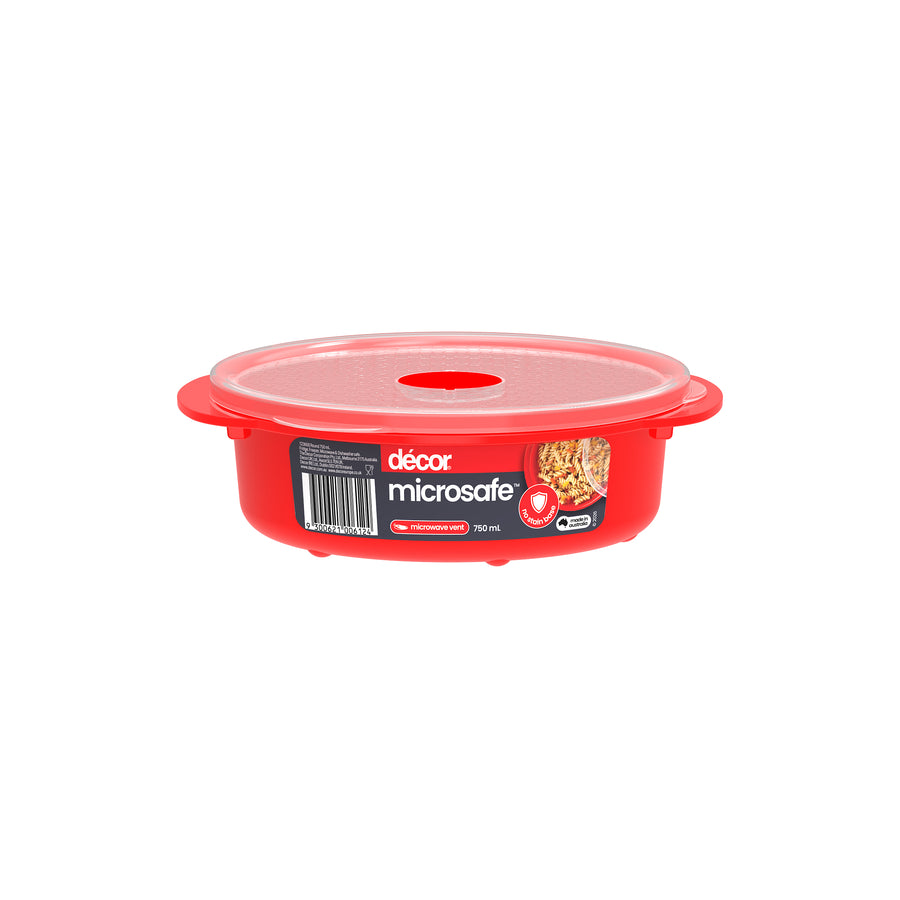 Microwavable Container, Round, 750ml