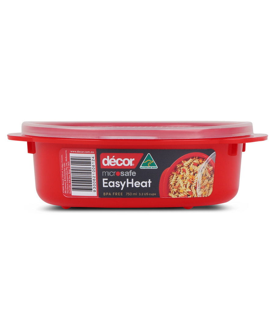 Microwavable Container, Round, 750ml