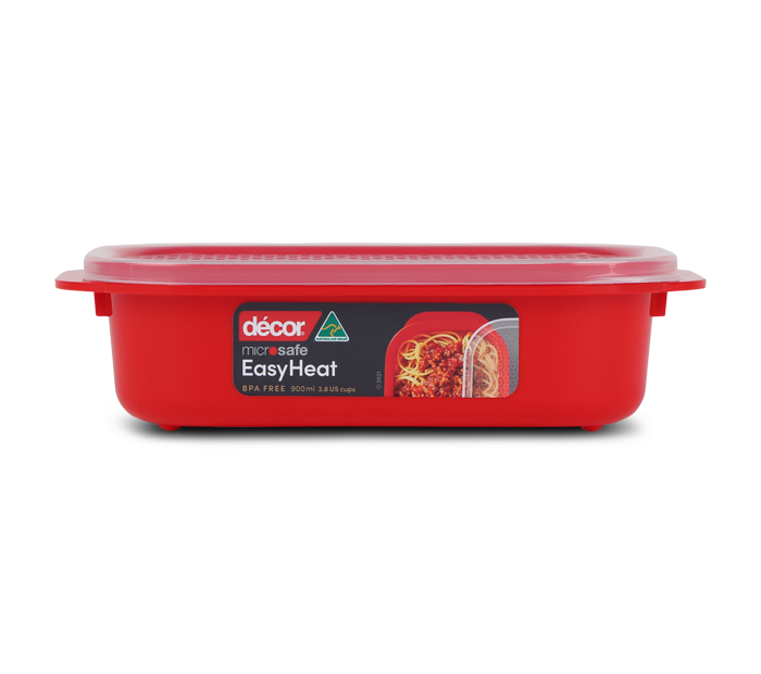 Microwavable Container, Oblong, 900ml