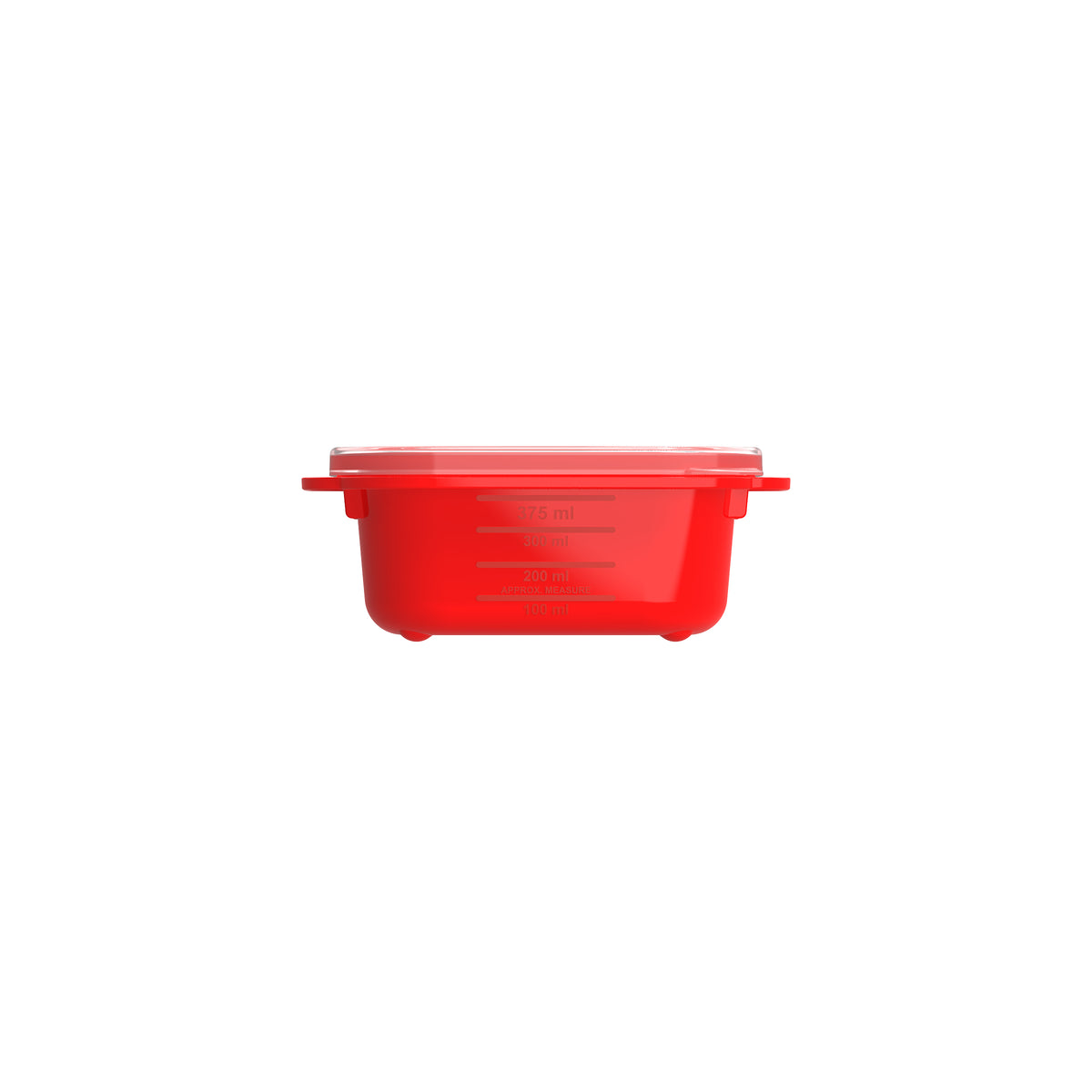 Microwavable Container, Oblong, 375ml