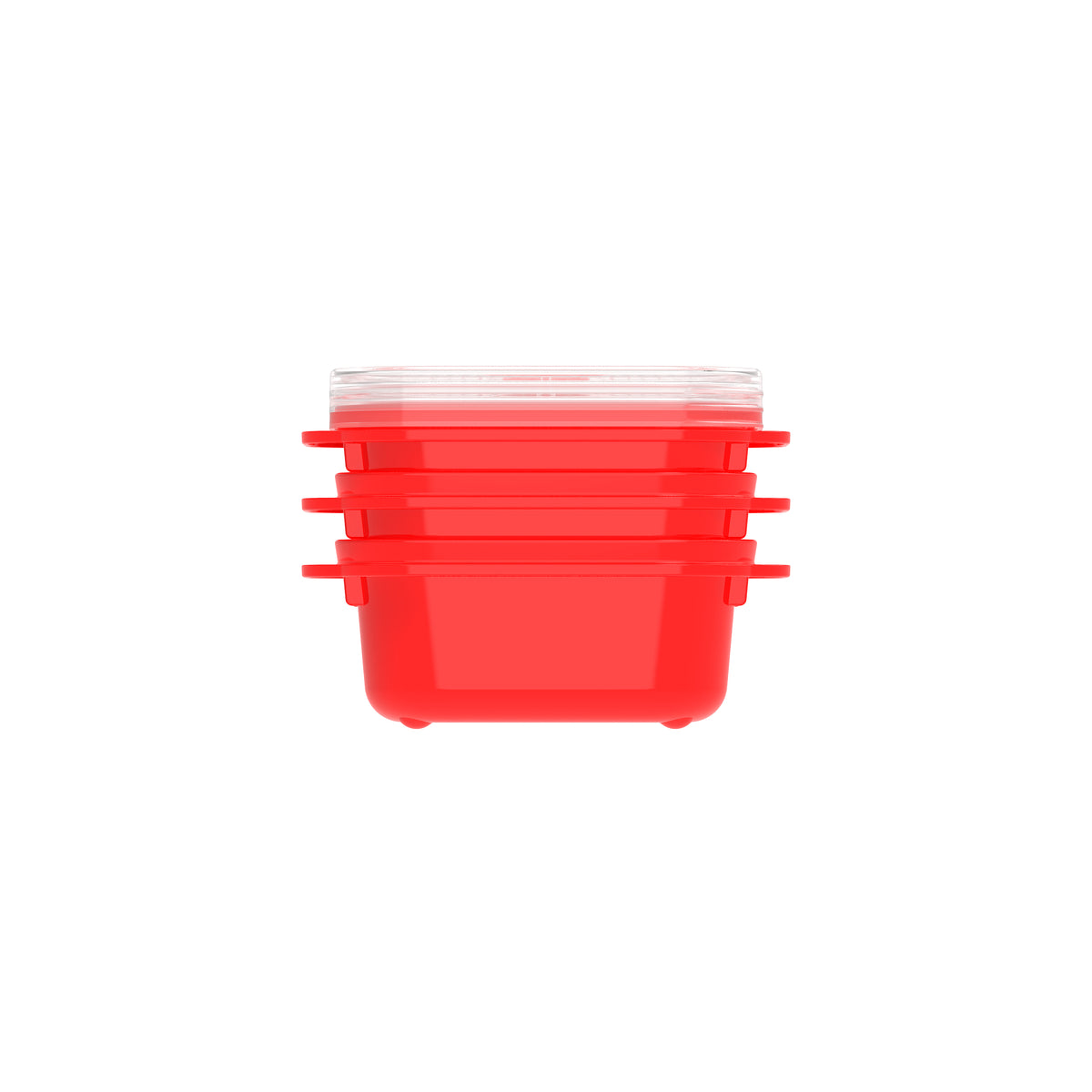 Food Container, Oblong, 375ml, Set