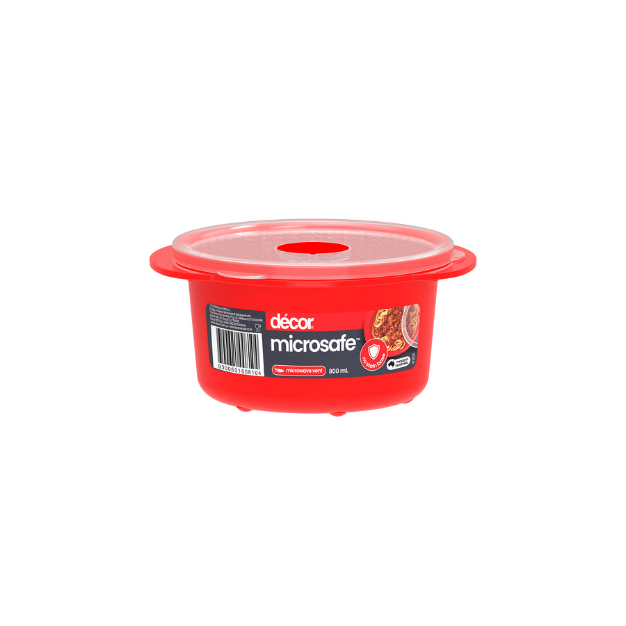 Microwavable Container, Round, 800ml