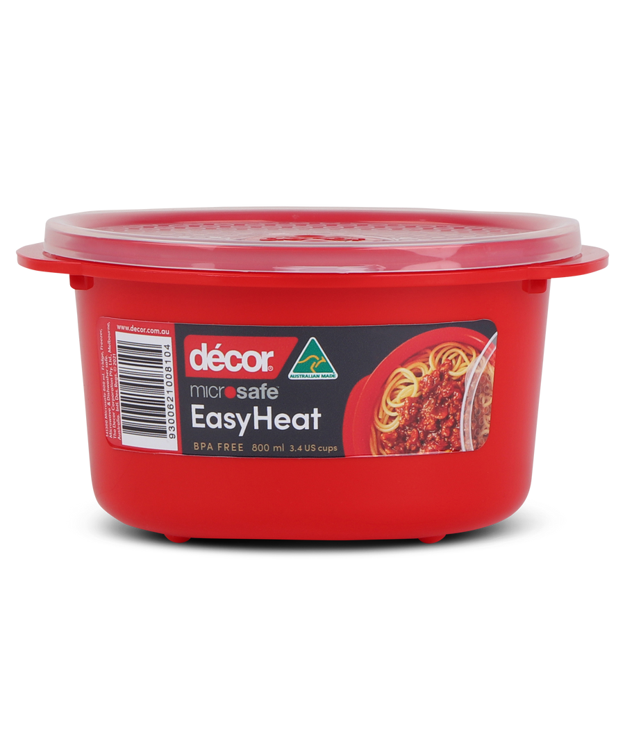 Microwavable Container, Round, 800ml