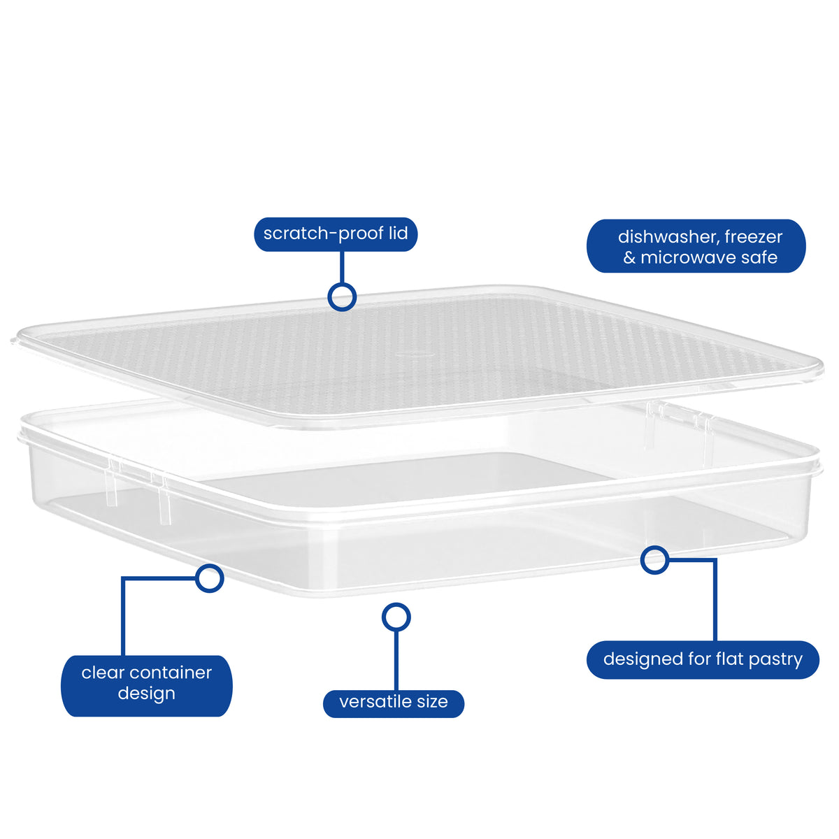 Pastry Container, 2.5L