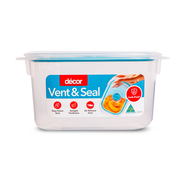 Plastic Container, Oblong 800ml