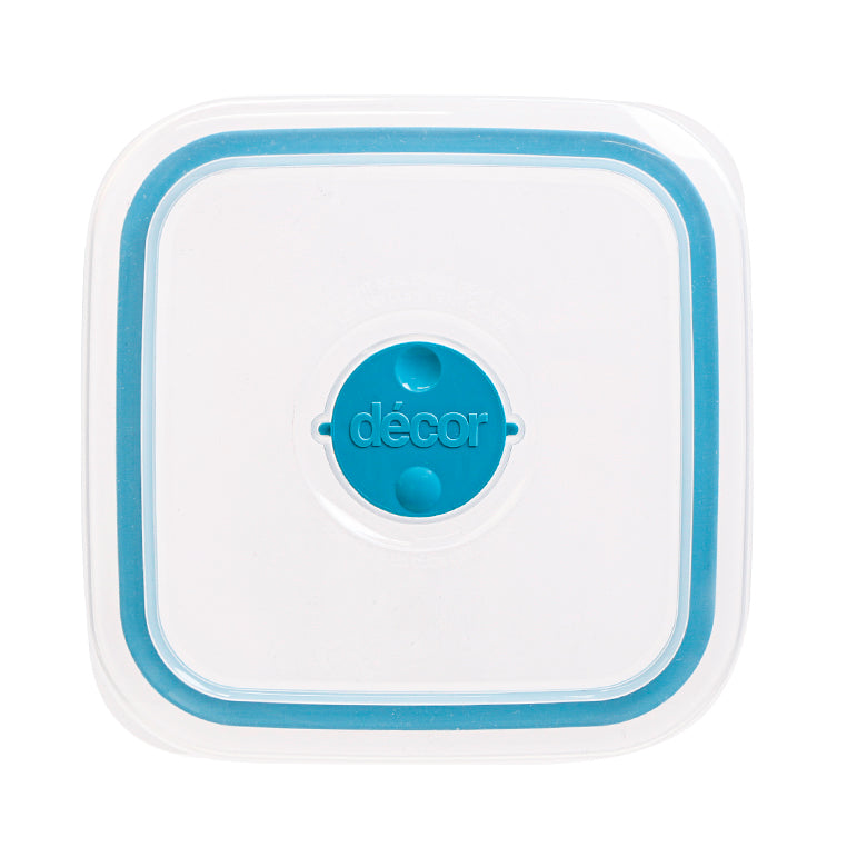 Plastic Container Lid, Square, 500ml, 1L