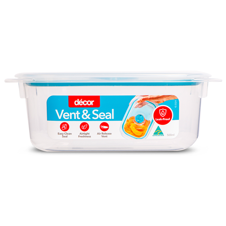Plastic Container, Oblong 500ml