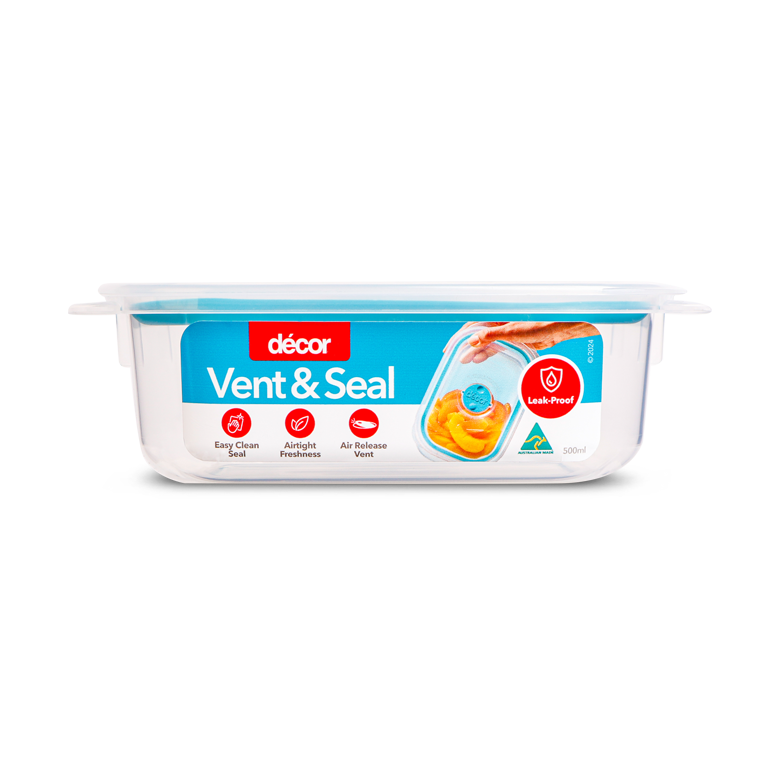 Plastic Container, Square 500ml