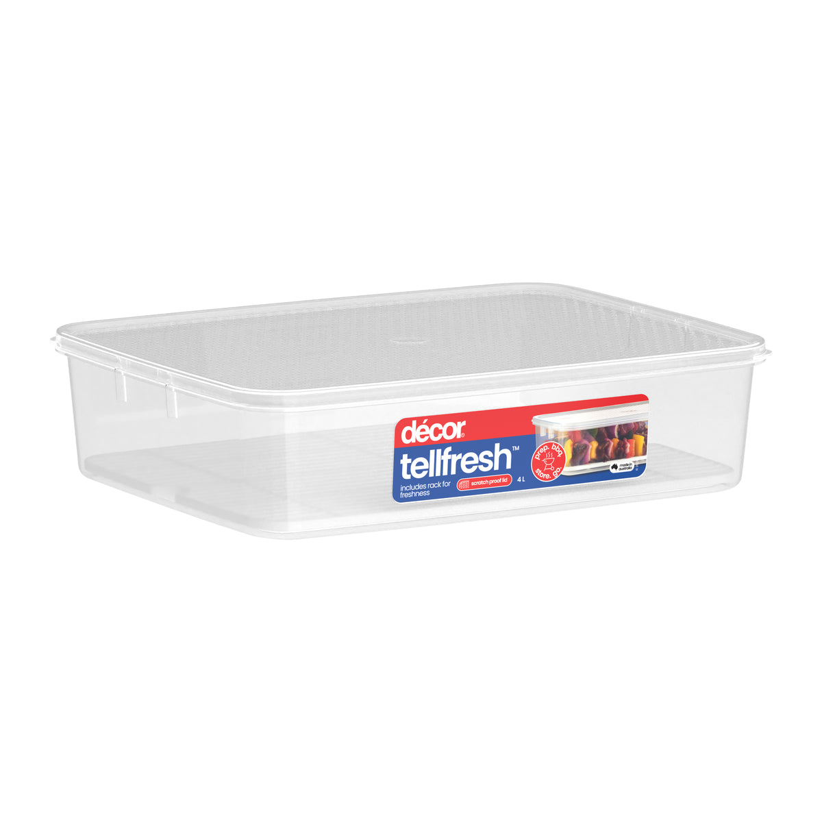 Meat Container with Rack, 4L