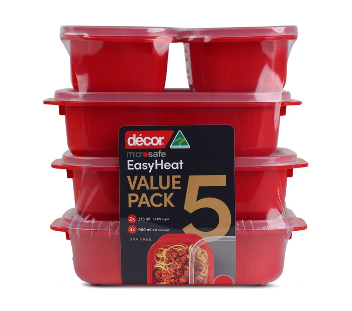 Microwavable Container, Oblong, Set