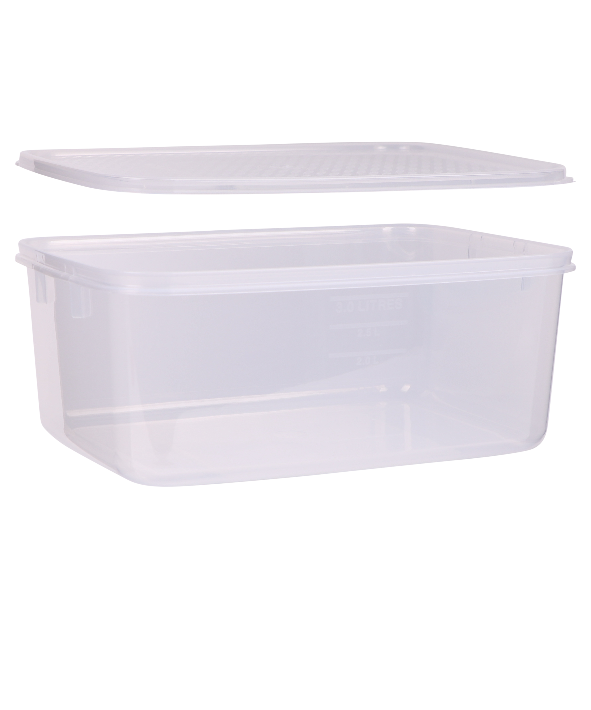 Food Container, Oblong, 3L, Set