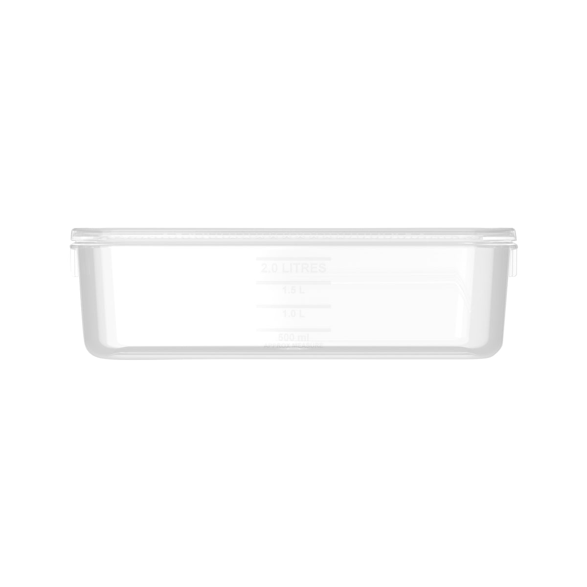 Food Container, Oblong, 2L