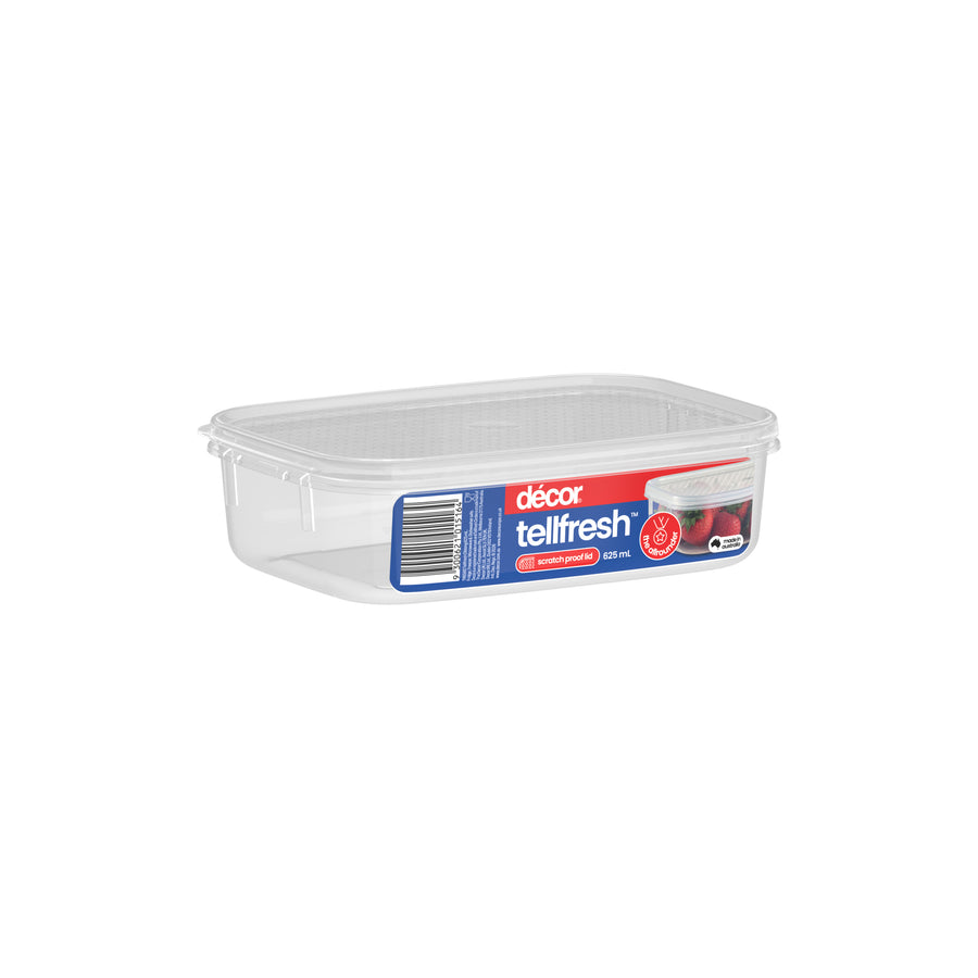 Food Container, Oblong, 625ml