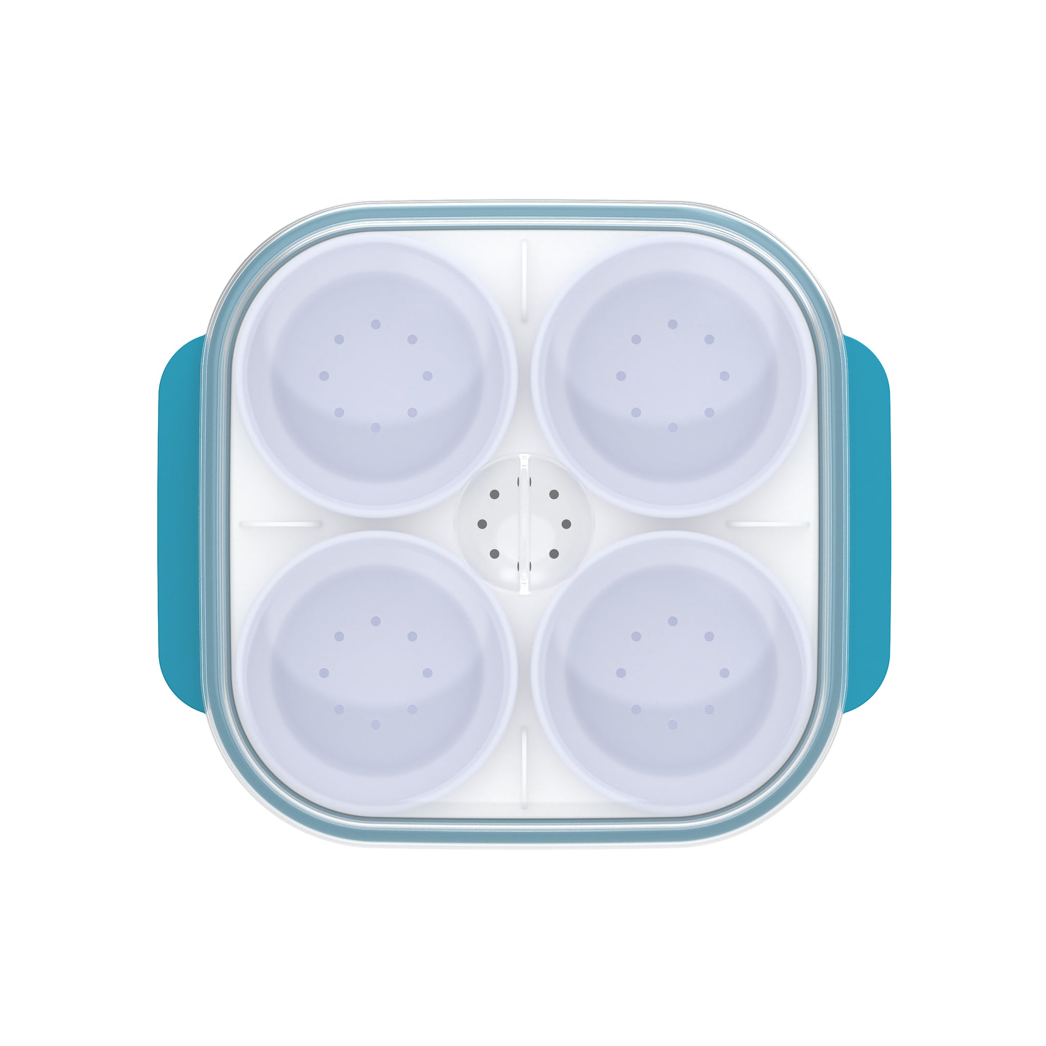 Steam Egg Poacher, Teal
