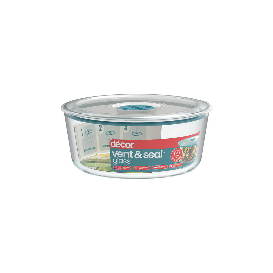 Glass Containers, Round, 750ml